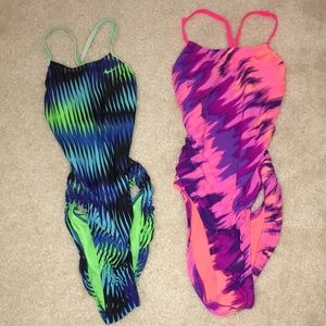 Nike cutout swimsuit set